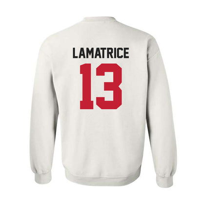Ohio State - NCAA Men's Lacrosse : Angelo Lamatrice - Classic Shersey Crewneck Sweatshirt-1