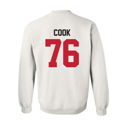 Ohio State - NCAA Football : Jake Cook - Classic Shersey Crewneck Sweatshirt-1