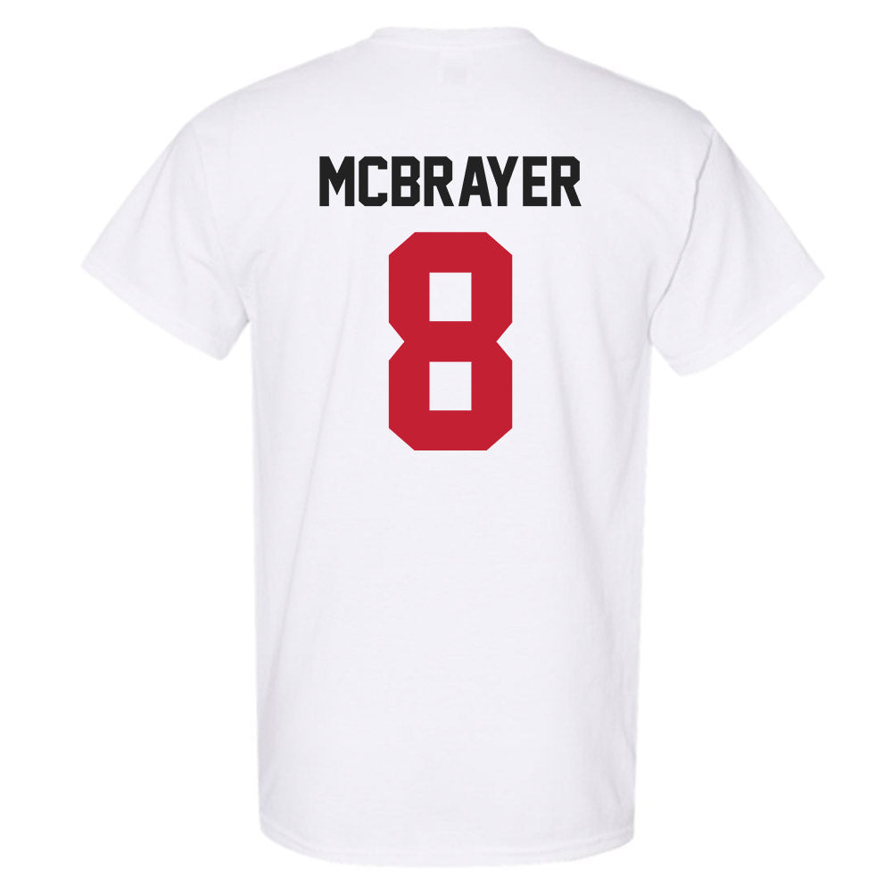 Ohio State - NCAA Men's Ice Hockey : Nathan McBrayer - Classic Shersey T-Shirt-1