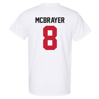 Ohio State - NCAA Men's Ice Hockey : Nathan McBrayer - Classic Shersey T-Shirt-1