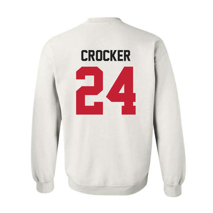 Ohio State - NCAA Men's Ice Hockey : Niall Crocker - Classic Shersey Crewneck Sweatshirt-1