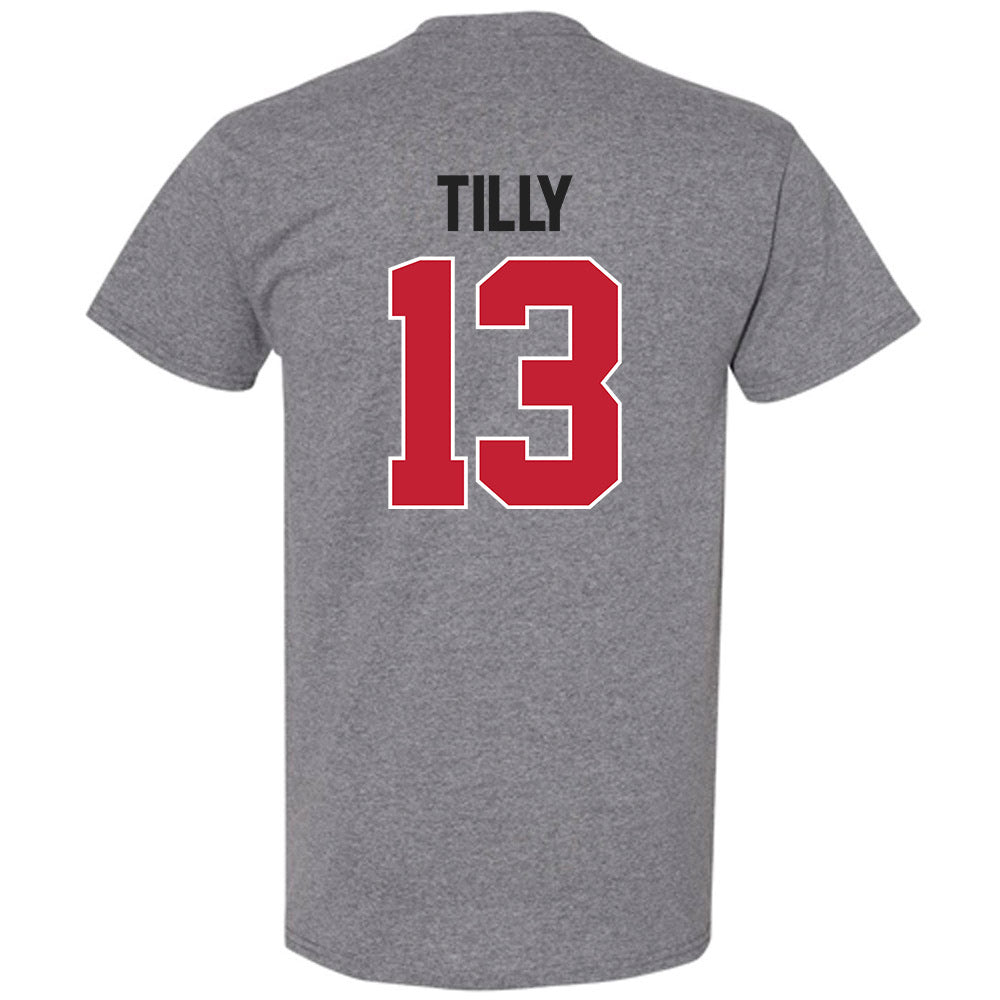Ohio State - NCAA Men's Basketball : Christoph Tilly - Classic Shersey T-Shirt-1