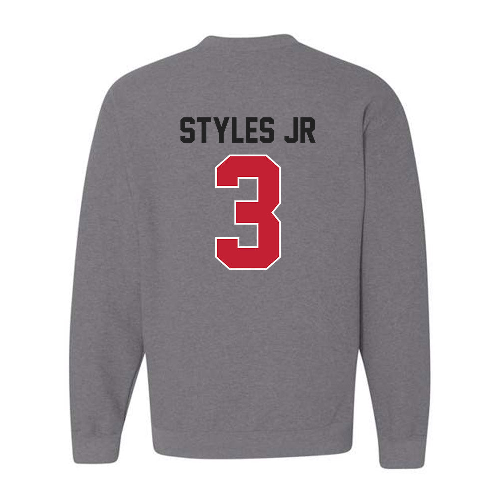 Ohio State - NCAA Football : Lorenzo Styles Jr - Classic Shersey Crewneck Sweatshirt-1