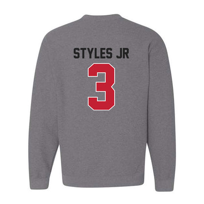 Ohio State - NCAA Football : Lorenzo Styles Jr - Classic Shersey Crewneck Sweatshirt-1