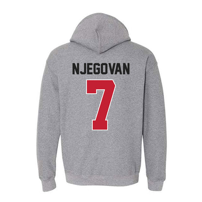 Ohio State - NCAA Men's Basketball : Ivan Njegovan - Classic Shersey Hooded Sweatshirt-1