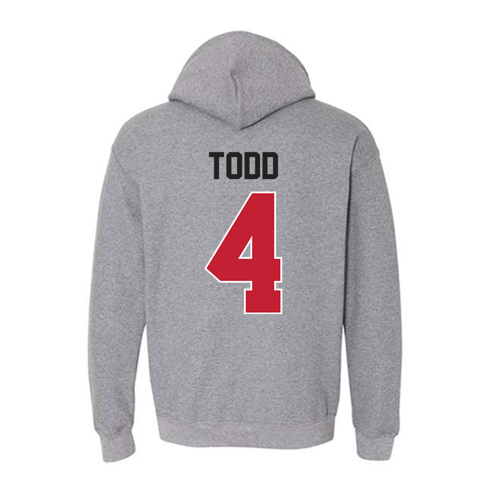 Ohio State - NCAA Women's Basketball : Tyana Todd - Classic Shersey Hooded Sweatshirt-1