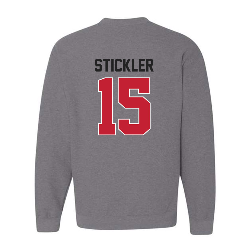 Ohio State - NCAA Women's Lacrosse : Mackie Stickler - Classic Shersey Crewneck Sweatshirt-1
