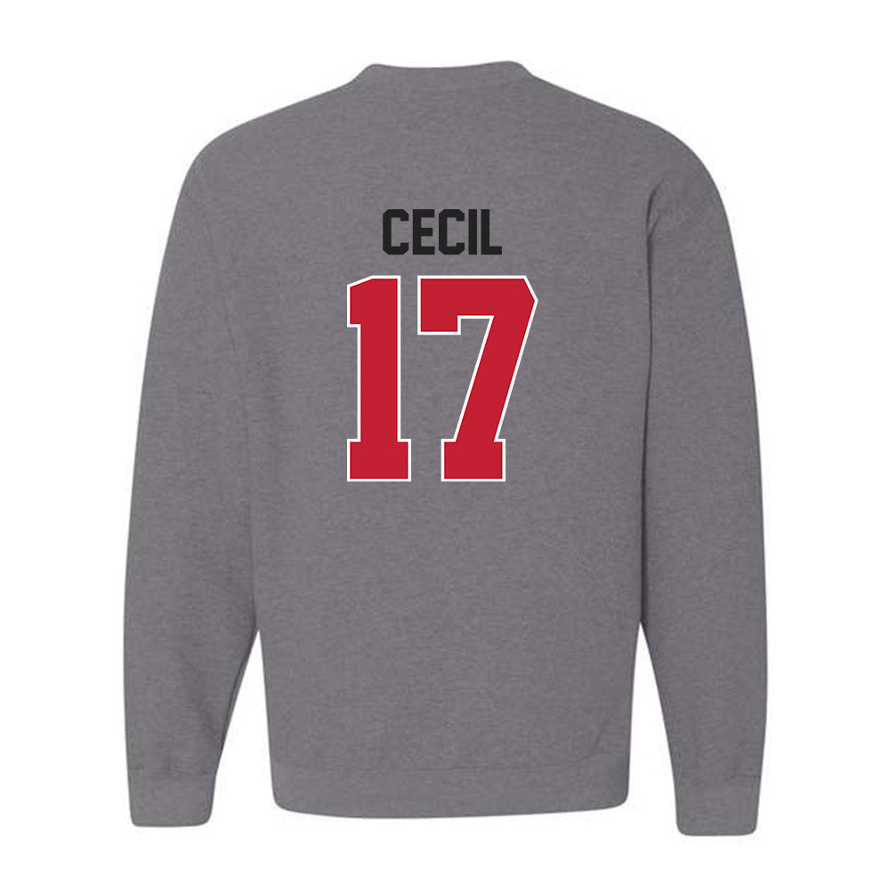 Ohio State - NCAA Baseball : Jack Cecil - Classic Shersey Crewneck Sweatshirt-1
