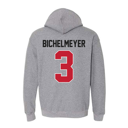 Ohio State - NCAA Men's Lacrosse : Jack Bichelmeyer - Classic Shersey Hooded Sweatshirt-1