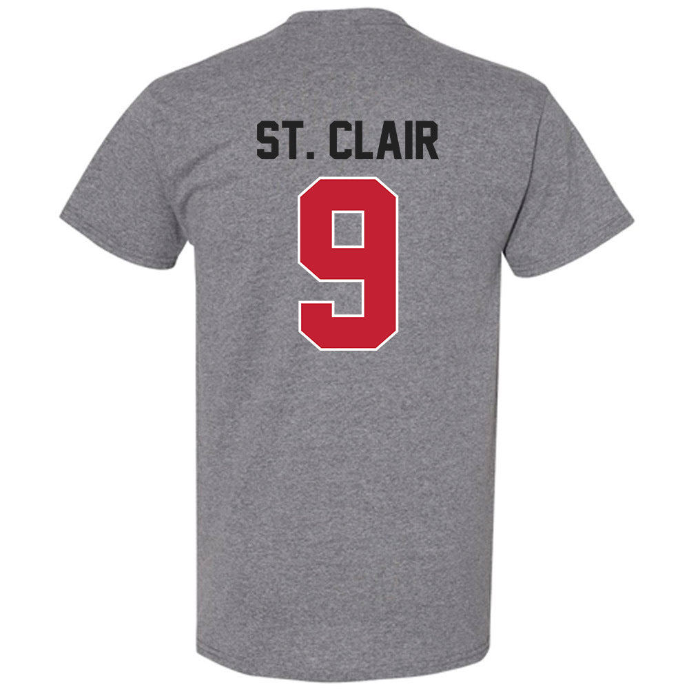 Ohio State - NCAA Football : Tavien St. Clair - Classic Shersey T-Shirt-1
