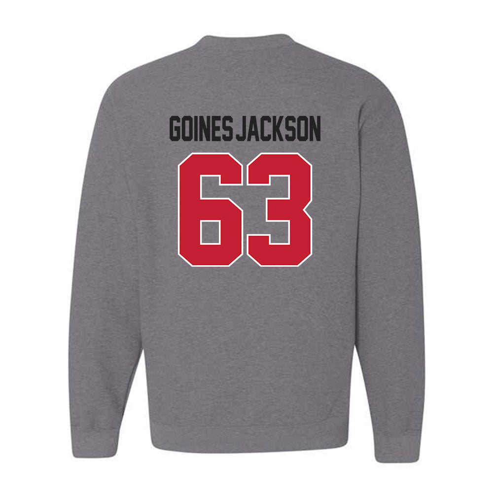 Ohio State - NCAA Football : Julian Goines-Jackson - Classic Shersey Crewneck Sweatshirt-1