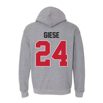 Ohio State - NCAA Baseball : Charlie Giese - Classic Shersey Hooded Sweatshirt-1