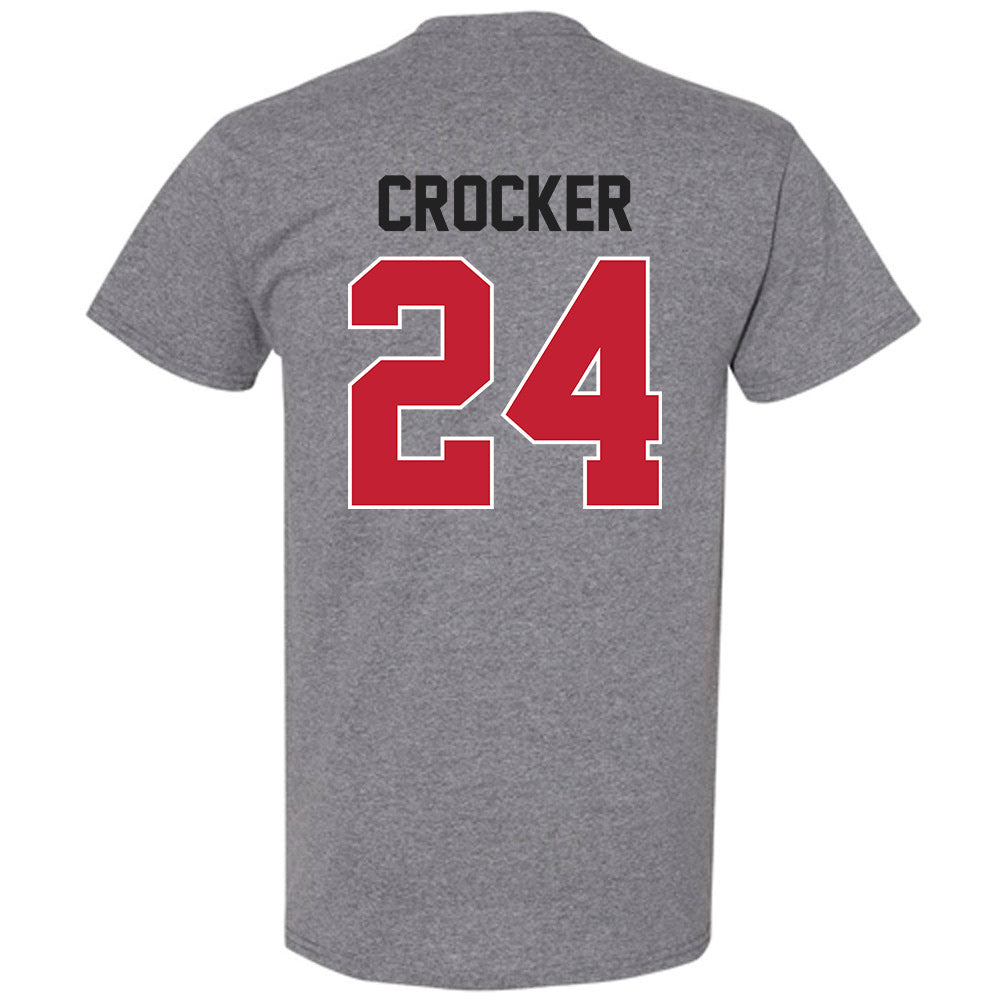 Ohio State - NCAA Men's Ice Hockey : Niall Crocker - Classic Shersey T-Shirt-1