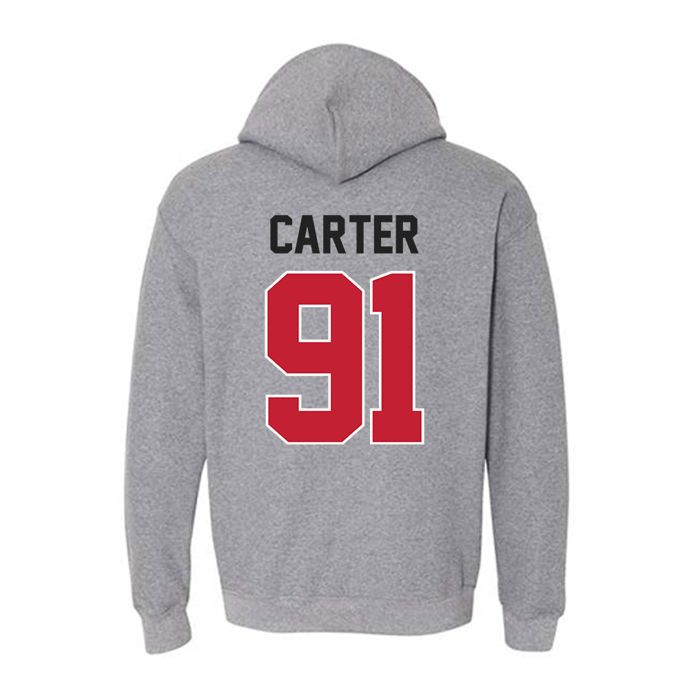 Ohio State - NCAA Football : Jarquez Carter - Classic Shersey Hooded Sweatshirt-1