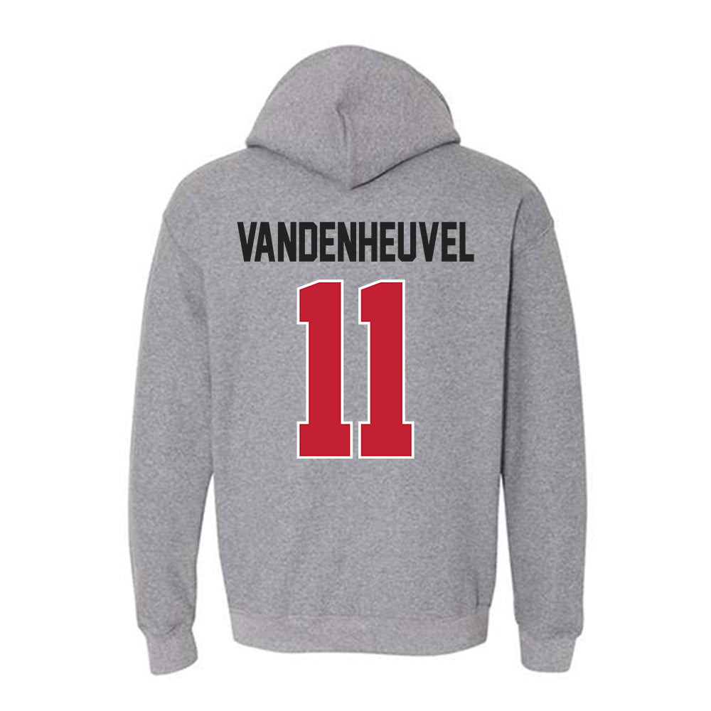 Ohio State - NCAA Baseball : Miles Vandenheuvel - Classic Shersey Hooded Sweatshirt-1