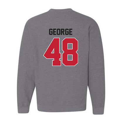 Ohio State - NCAA Football : Logan George - Classic Shersey Crewneck Sweatshirt-1