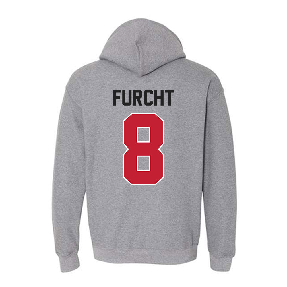 Ohio State - NCAA Baseball : Noah Furcht - Classic Shersey Hooded Sweatshirt-1