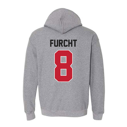 Ohio State - NCAA Baseball : Noah Furcht - Classic Shersey Hooded Sweatshirt-1