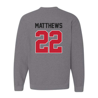 Ohio State - NCAA Women's Ice Hockey : Sloane Matthews - Classic Shersey Crewneck Sweatshirt-1