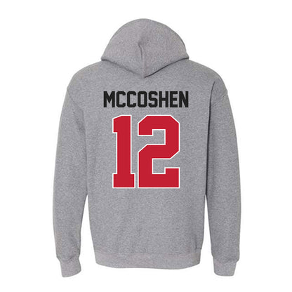 Ohio State - NCAA Women's Ice Hockey : Grace McCoshen - Classic Shersey Hooded Sweatshirt-1