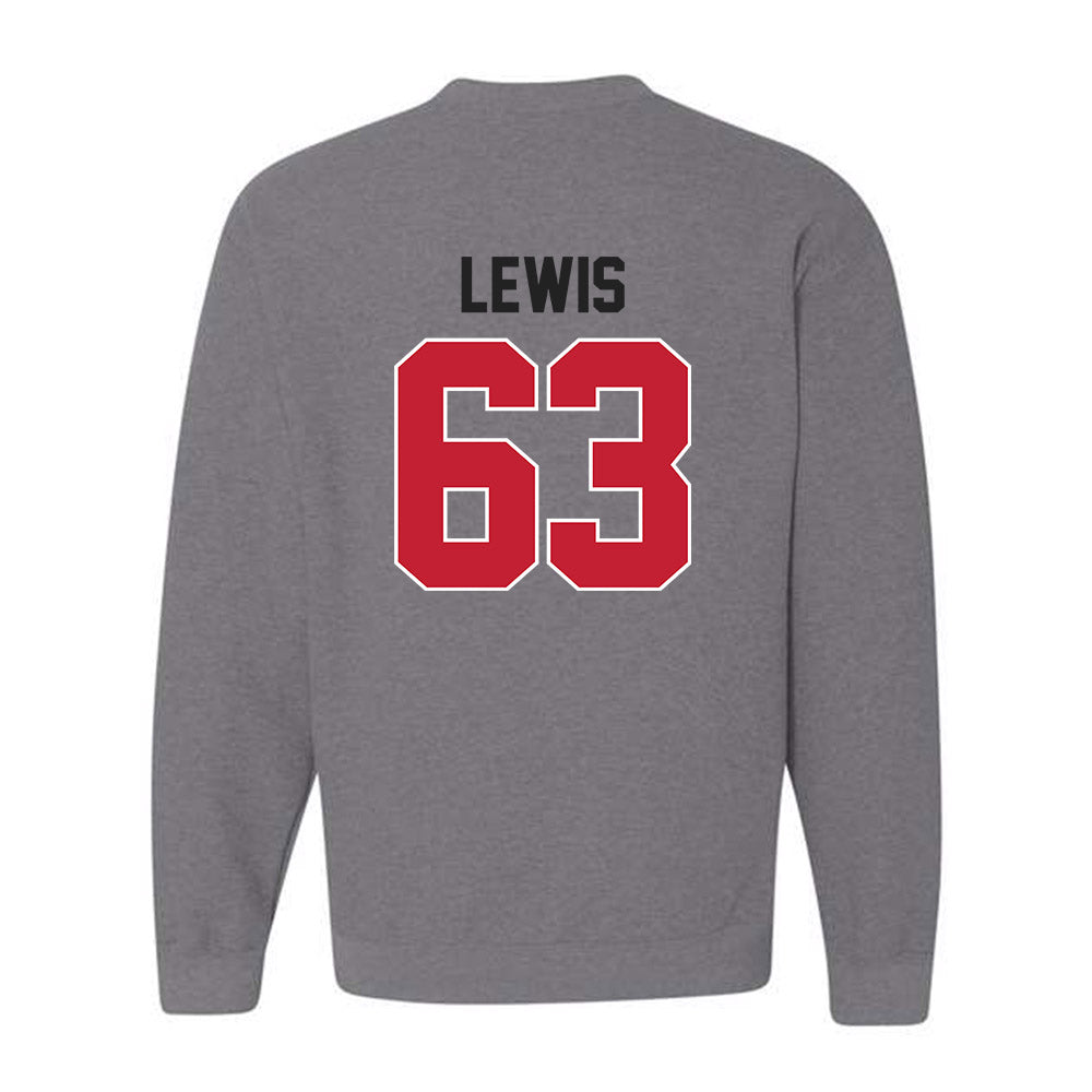 Ohio State - NCAA Men's Ice Hockey : Nathan Lewis - Classic Shersey Crewneck Sweatshirt