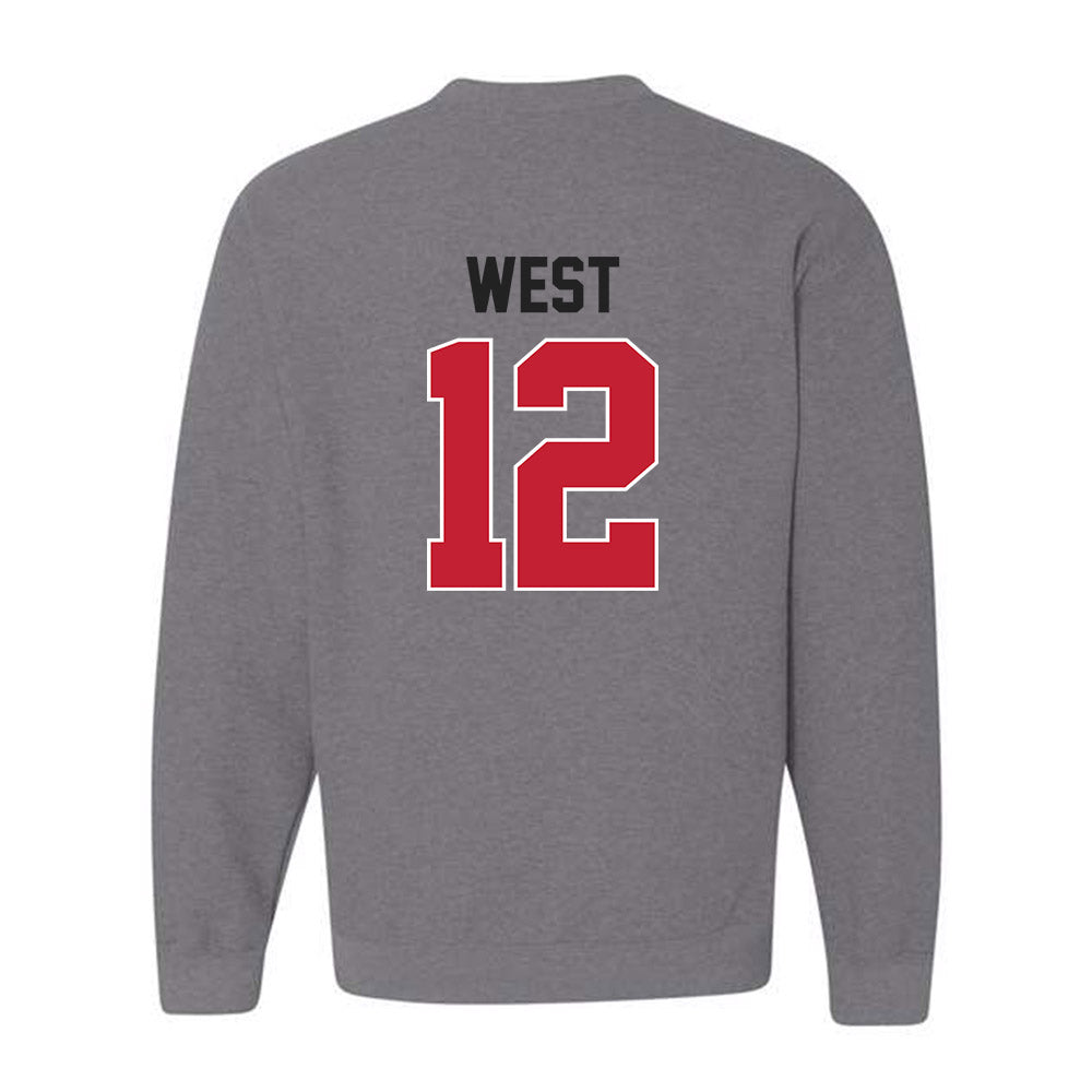 Ohio State - NCAA Baseball : Gavin West - Classic Shersey Crewneck Sweatshirt-1