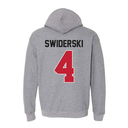Ohio State - NCAA Women's Ice Hockey : Sara Swiderski - Classic Shersey Hooded Sweatshirt-1