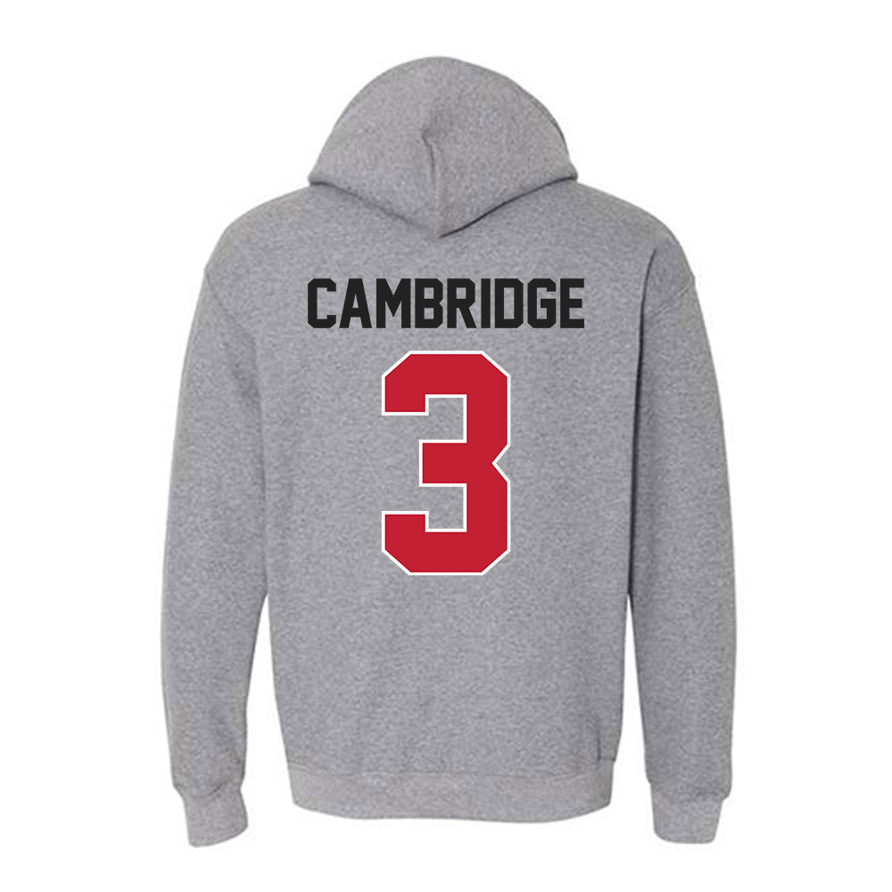 Ohio State - NCAA Women's Basketball : Kennedy Cambridge - Classic Shersey Hooded Sweatshirt-1