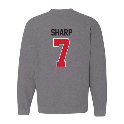 Ohio State - NCAA Men's Lacrosse : Brad Sharp - Classic Shersey Crewneck Sweatshirt-1