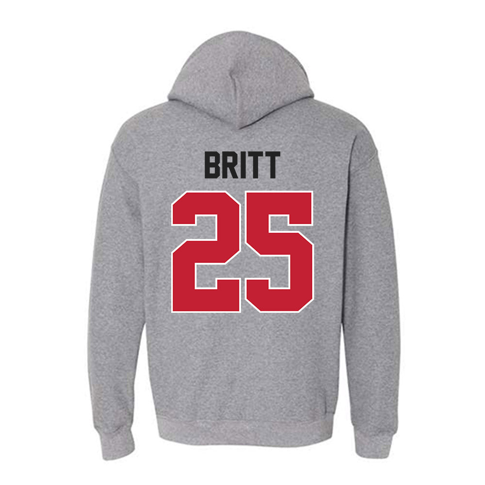 Ohio State - NCAA Women's Soccer : Elle Britt - Classic Shersey Hooded Sweatshirt-1