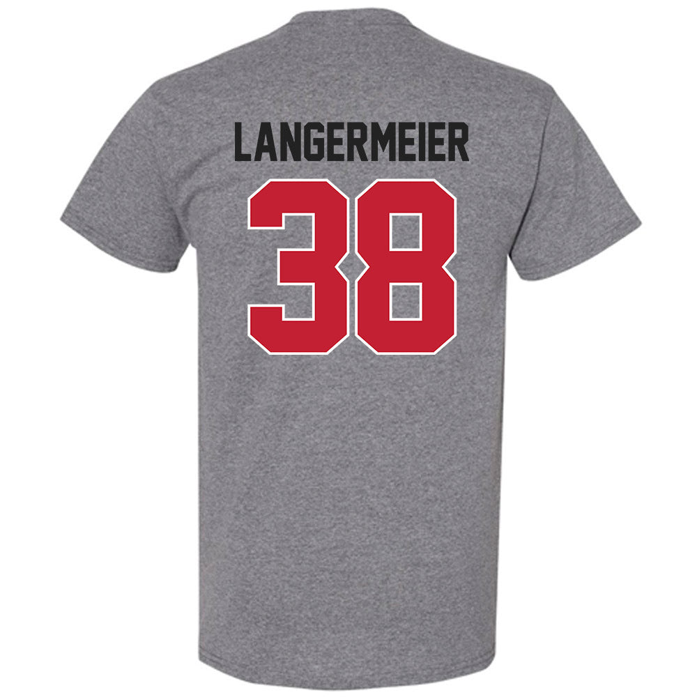 Ohio State - NCAA Men's Lacrosse : Greg Langermeier - Classic Shersey T-Shirt-1