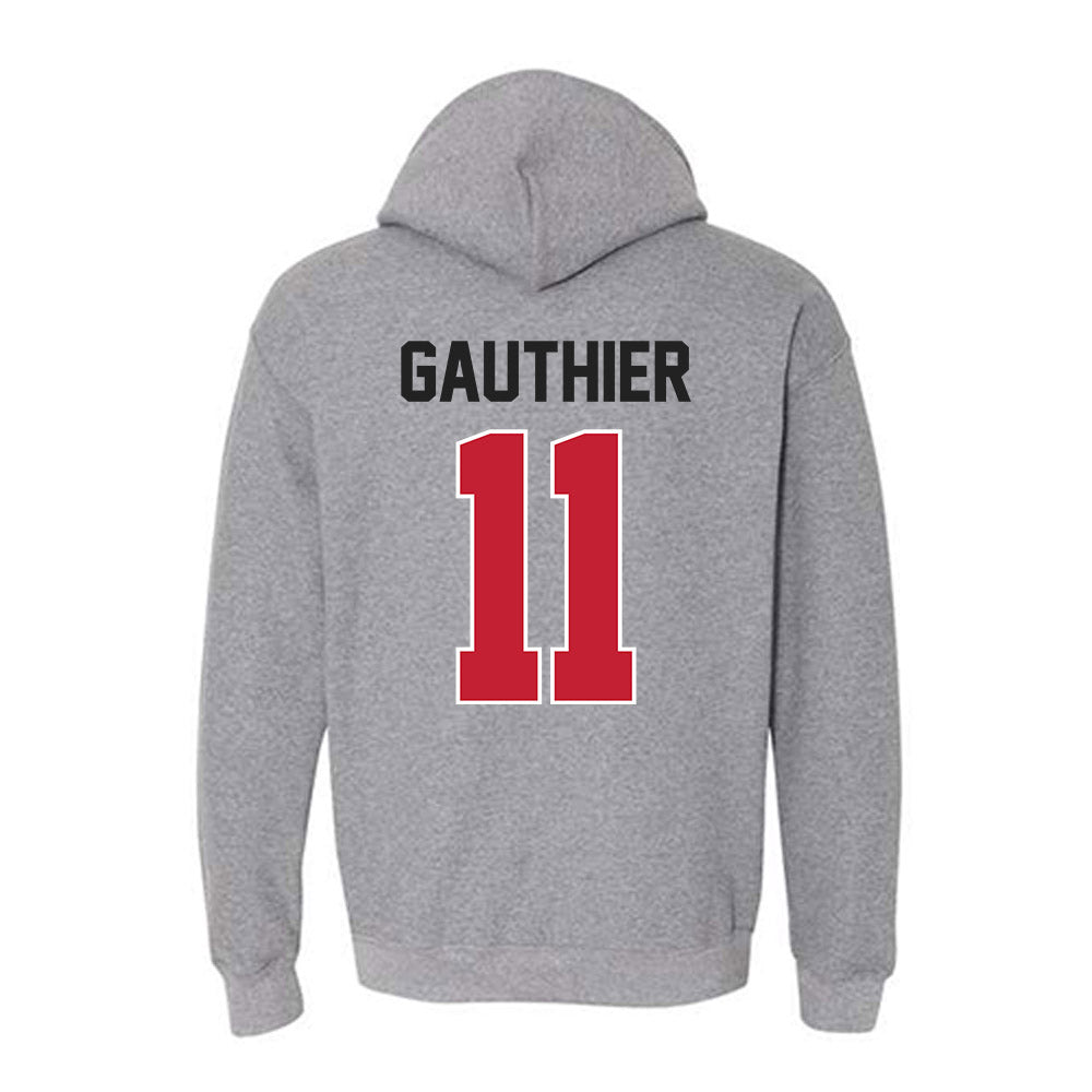 Ohio State - NCAA Women's Volleyball : Navea Gauthier - Classic Shersey Hooded Sweatshirt-1
