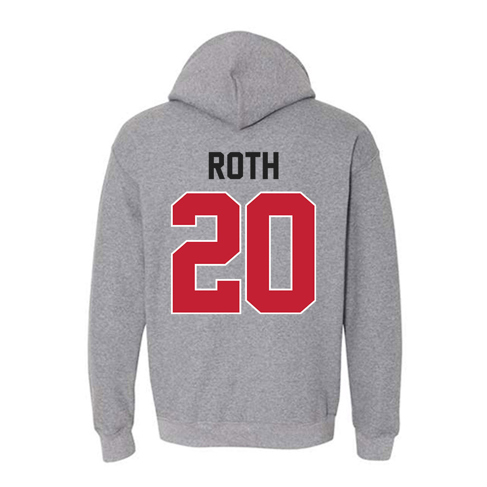 Ohio State - NCAA Women's Ice Hockey : Maria Roth - Classic Shersey Hooded Sweatshirt-1