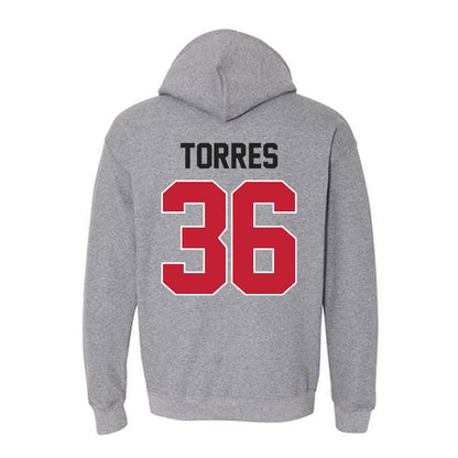 Ohio State - NCAA Women's Lacrosse : Jocelyn Torres - Classic Shersey Hooded Sweatshirt-1