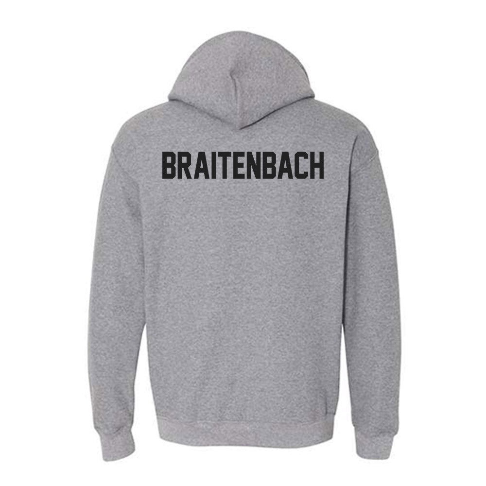 Ohio State - NCAA Men's Swimming & Diving : Ernest Braitenbach - Classic Shersey Hooded Sweatshirt-1