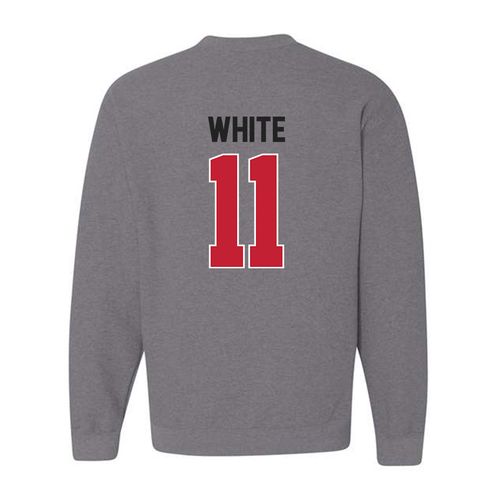 Ohio State - NCAA Women's Lacrosse : Maddie White - Classic Shersey Crewneck Sweatshirt-1