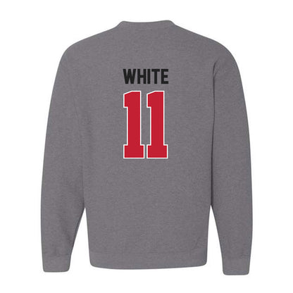 Ohio State - NCAA Women's Lacrosse : Maddie White - Classic Shersey Crewneck Sweatshirt-1