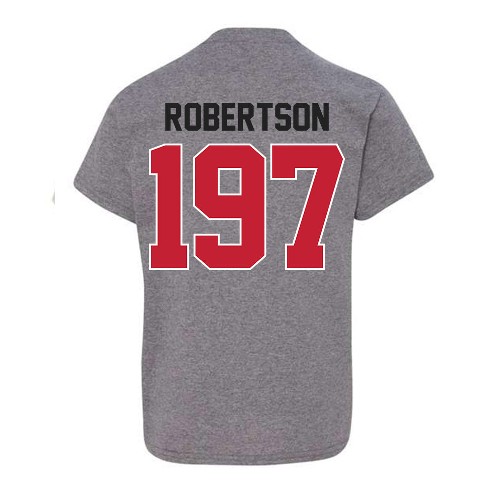 Ohio State - NCAA Wrestling : Cole Robertson - Youth T-Shirt