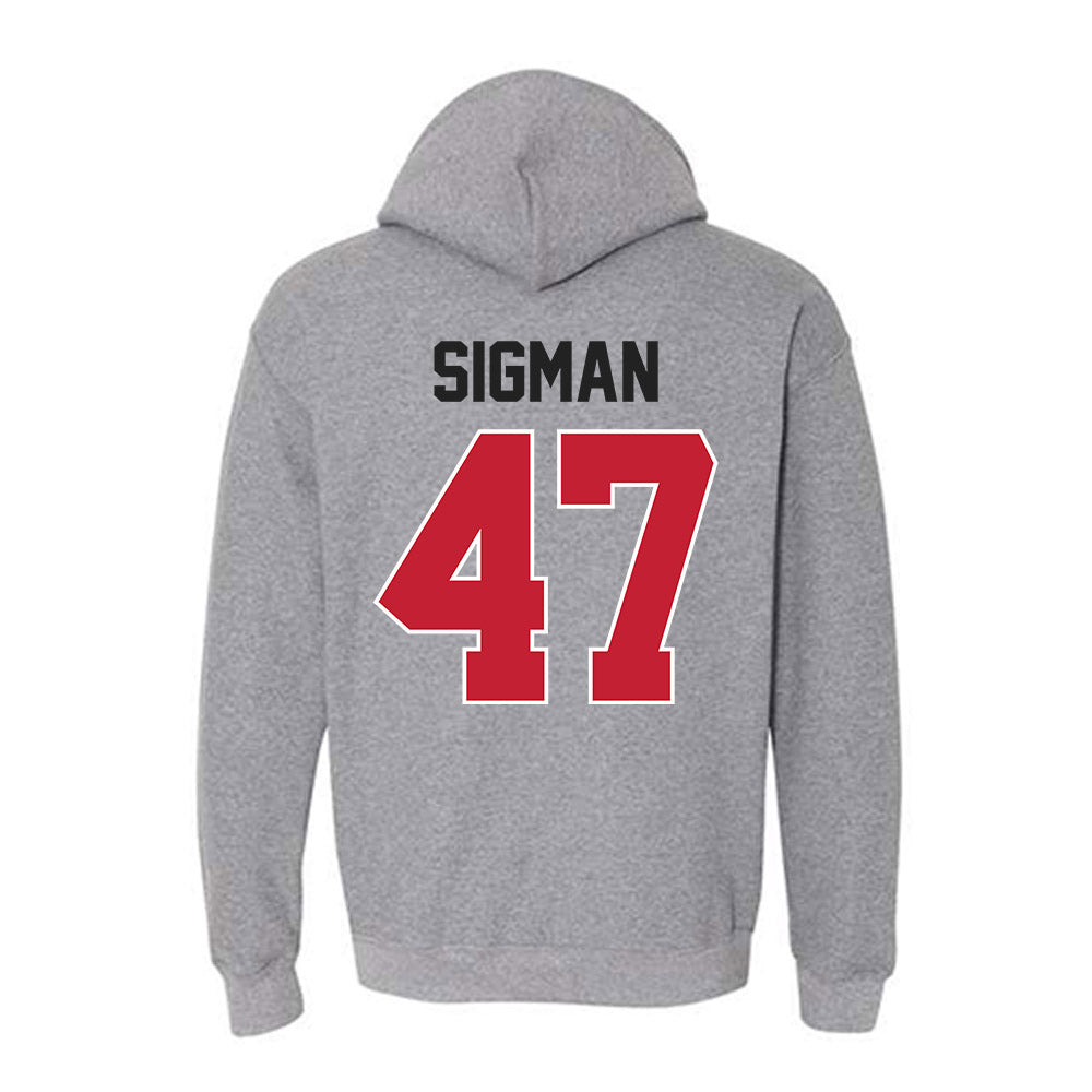 Ohio State - NCAA Baseball : Zakary Sigman - Classic Shersey Hooded Sweatshirt-1
