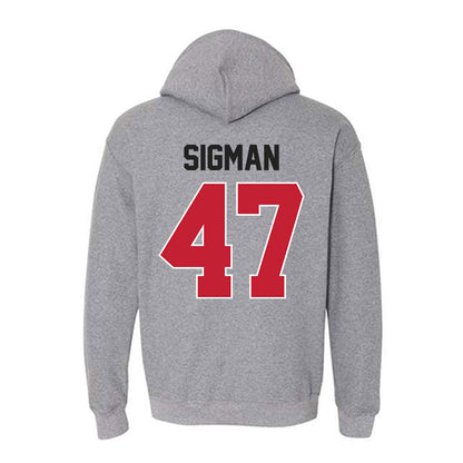 Ohio State - NCAA Baseball : Zakary Sigman - Classic Shersey Hooded Sweatshirt-1