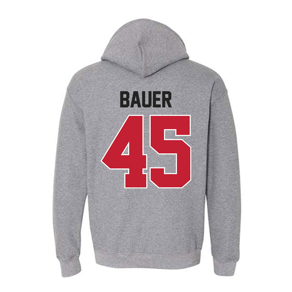 Ohio State - NCAA Baseball : Douglas Bauer - Classic Shersey Hooded Sweatshirt-1
