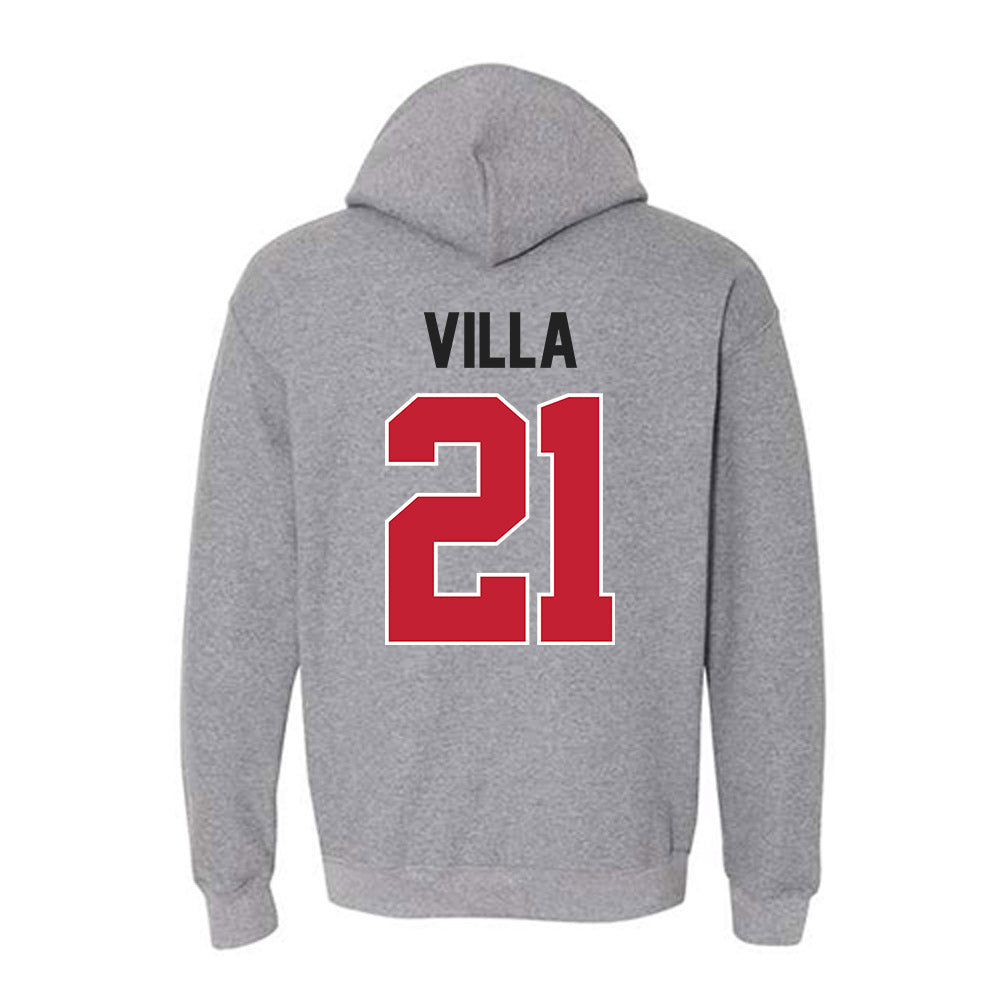 Ohio State - NCAA Men's Soccer : Tommaso Villa - Classic Shersey Hooded Sweatshirt-1