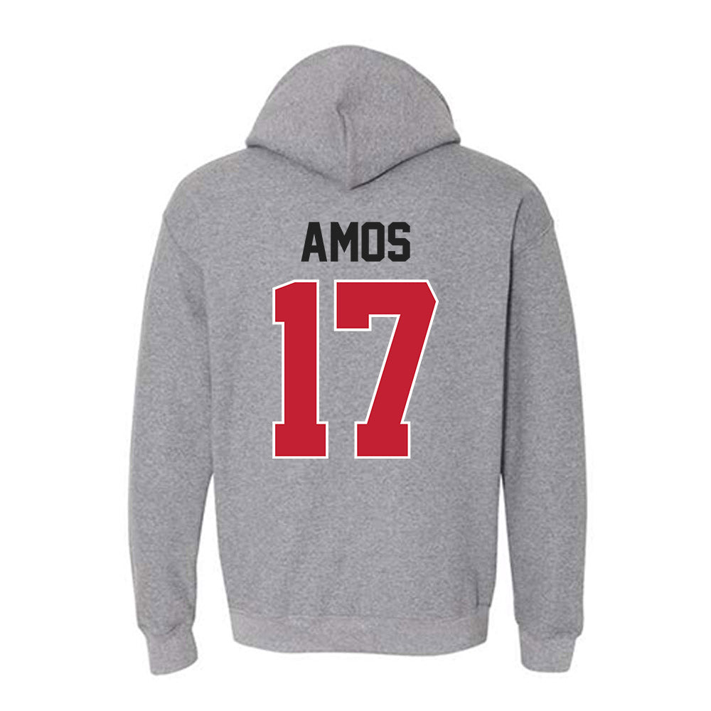 Ohio State - NCAA Women's Ice Hockey : Jocelyn Amos - Classic Shersey Hooded Sweatshirt-1