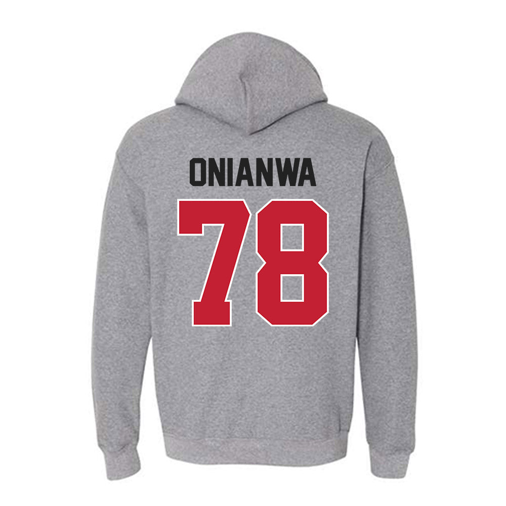 Ohio State - NCAA Football : Ethan Onianwa - Classic Shersey Hooded Sweatshirt-1