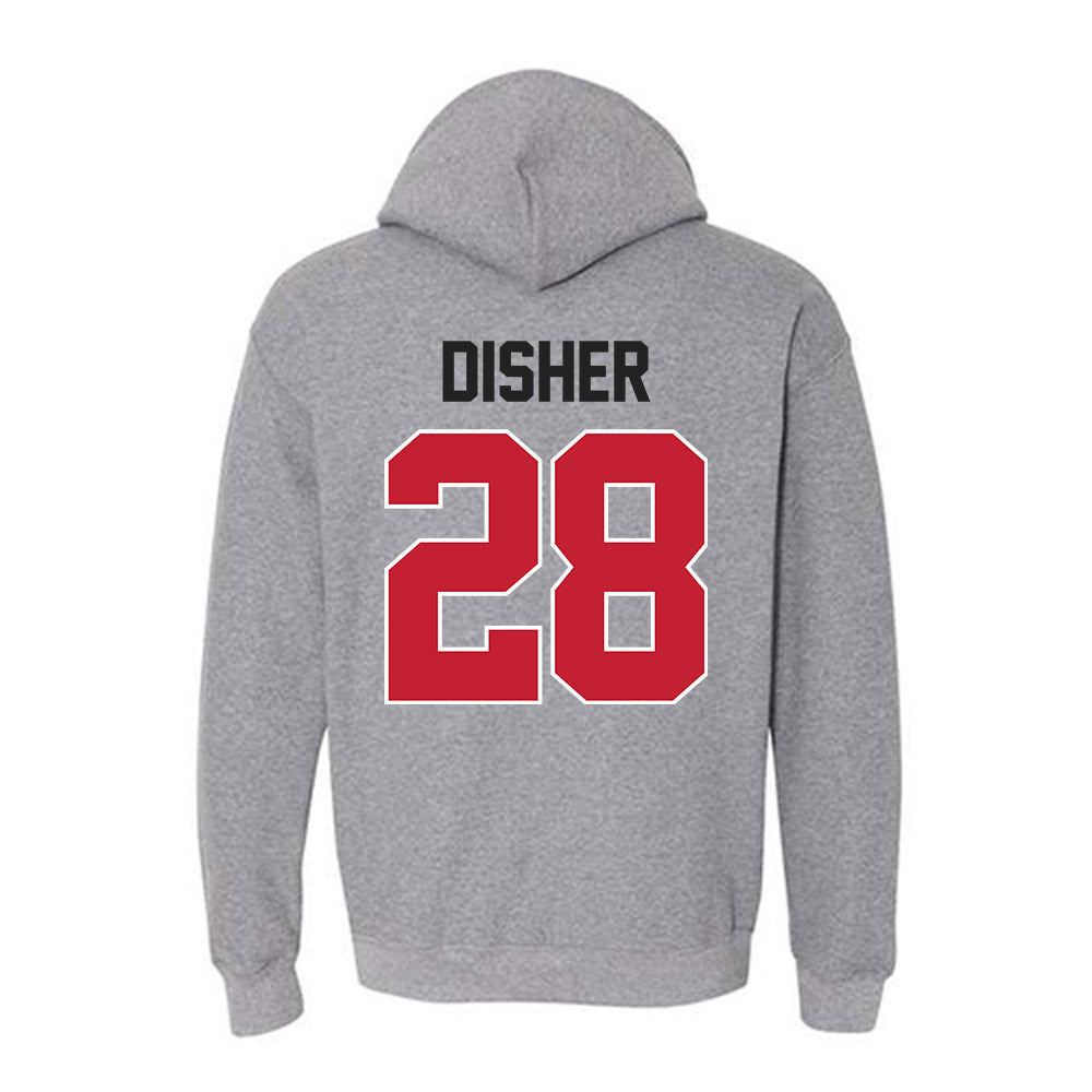 Ohio State - NCAA Women's Ice Hockey : Brooke Disher - Classic Shersey Hooded Sweatshirt-1