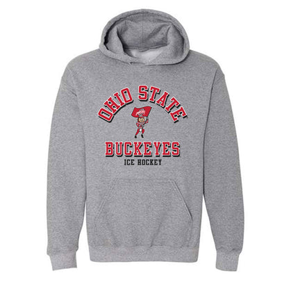 Ohio State - NCAA Women's Ice Hockey : Genny Klein - Classic Shersey Hooded Sweatshirt-0