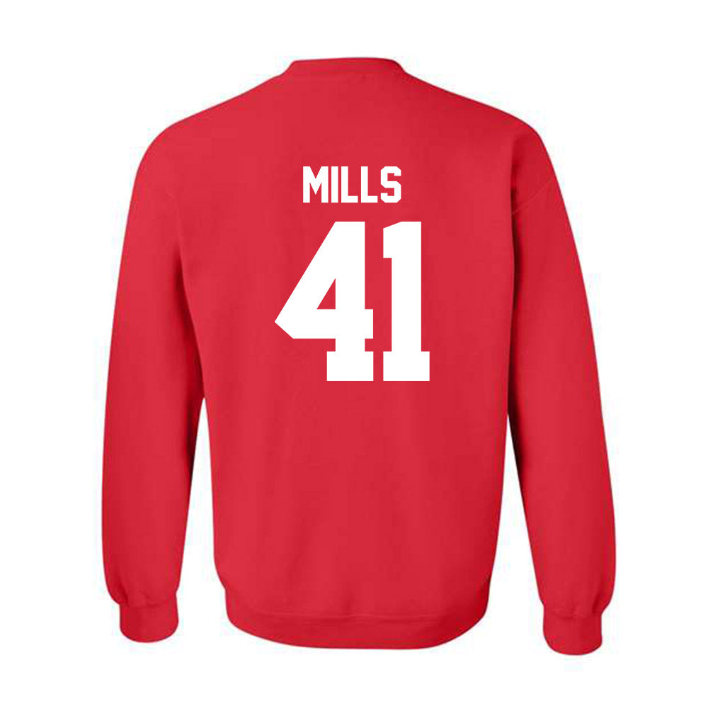 Ohio State - NCAA Football : Grant Mills - Sports Shersey Crewneck Sweatshirt-1