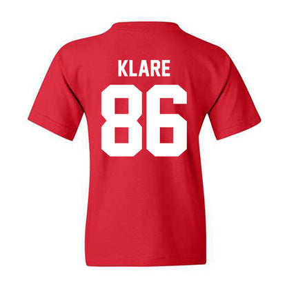 Ohio State - NCAA Football : Max Klare - Sports Shersey Youth T-Shirt-1