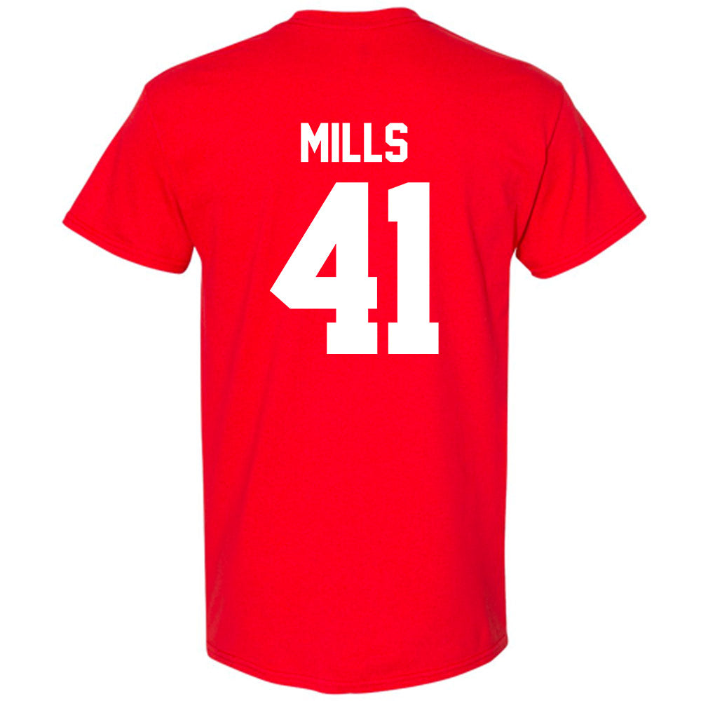 Ohio State - NCAA Football : Grant Mills - Sports Shersey T-Shirt-1