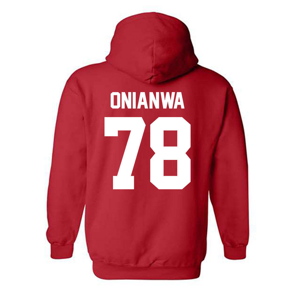 Ohio State - NCAA Football : Ethan Onianwa - Sports Shersey Hooded Sweatshirt-1